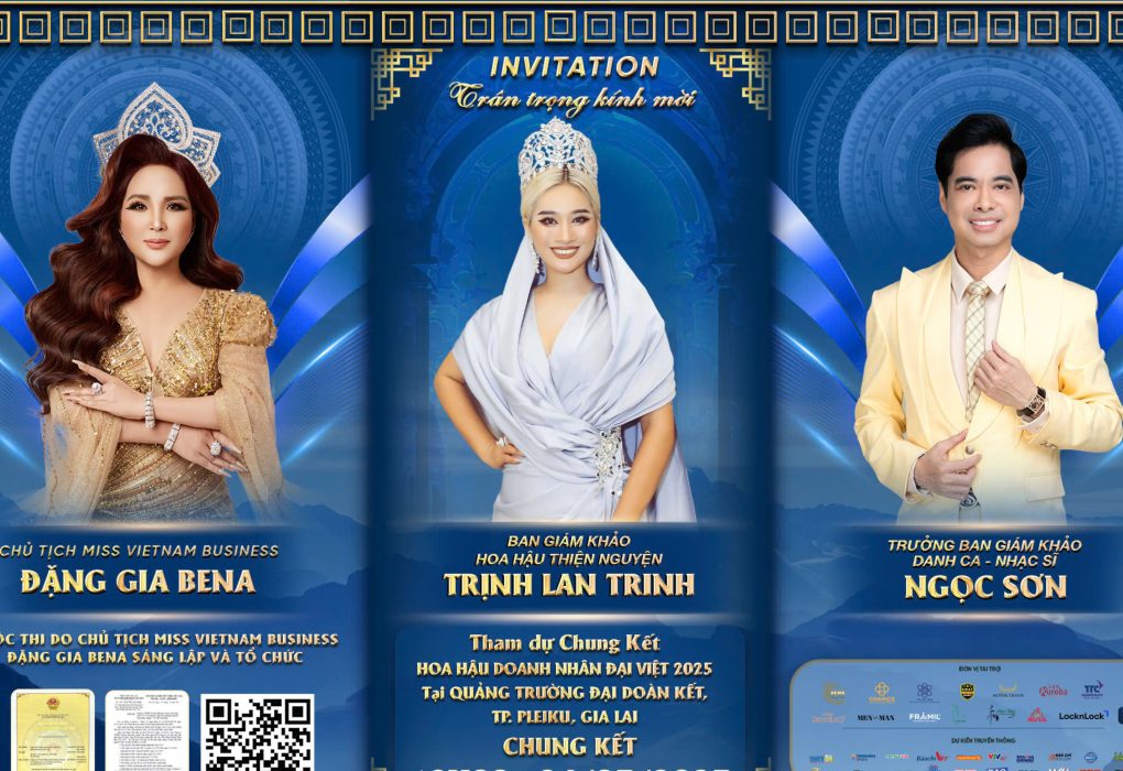 Hoa hậu Thiện nguyện Trịnh Lan Trinh “truyền lửa” nhân ái đến các thí sinh Hoa hậu Doanh nhân Đại Việt 2025